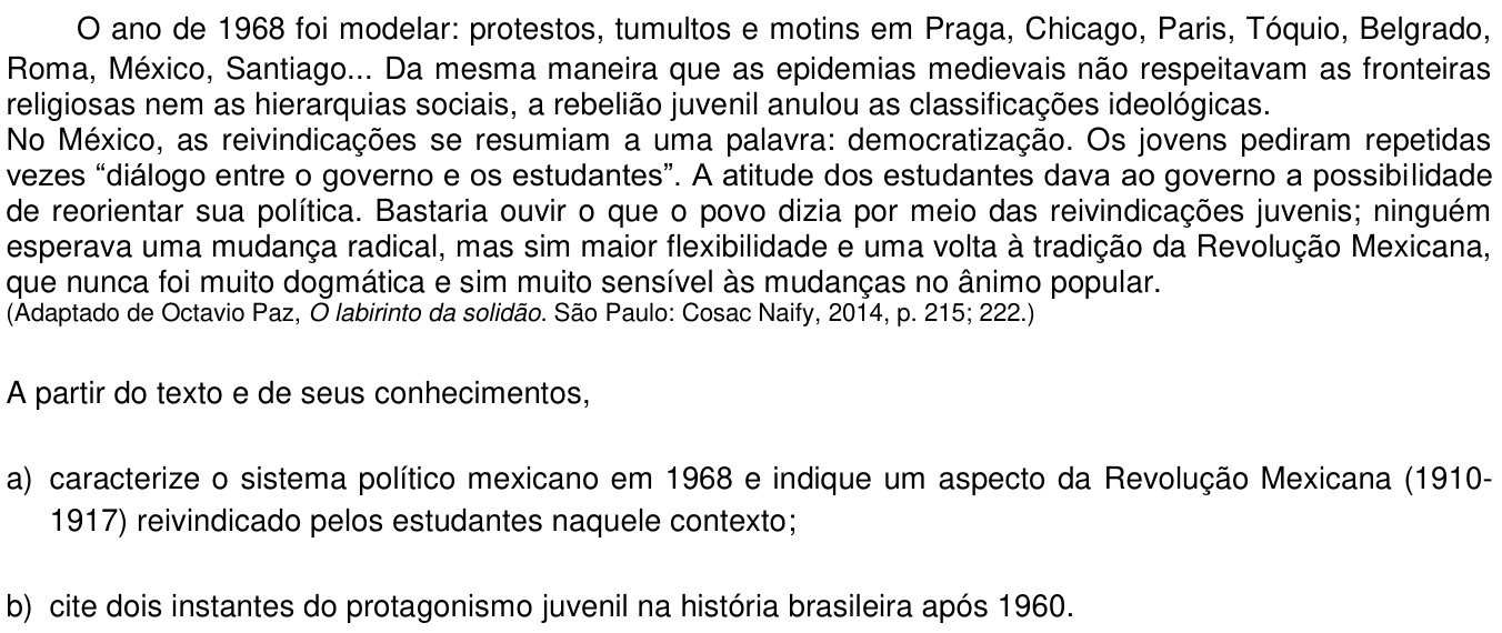 Questão 11 no caderno  da 2ª fase da UNICAMP 2017