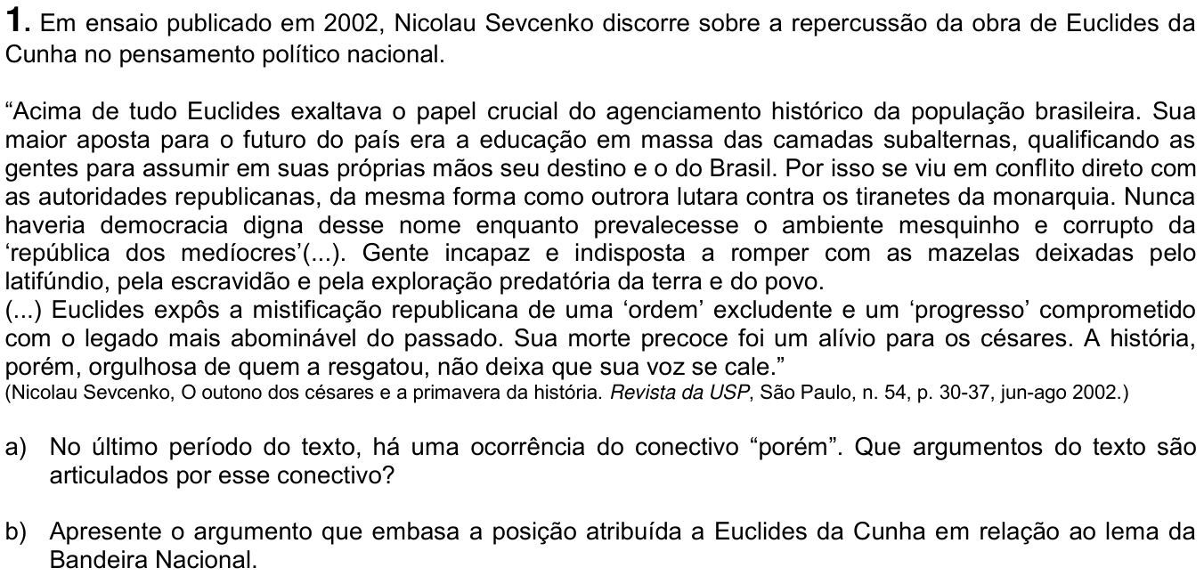 Questão 1 no caderno  da 2ª fase da UNICAMP 2016