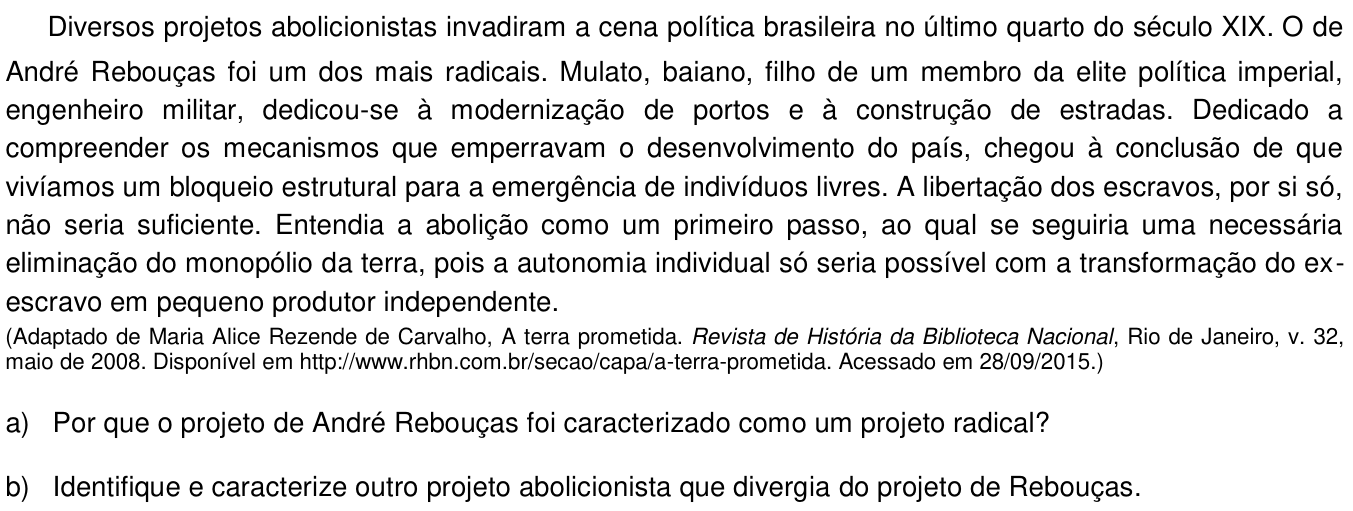 Questão 3 no caderno  da 2ª fase da UNICAMP 2016