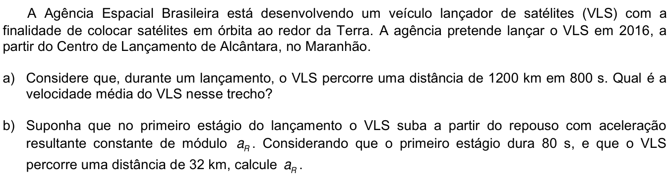 Questão 1 no caderno  da 2ª fase da UNICAMP 2015