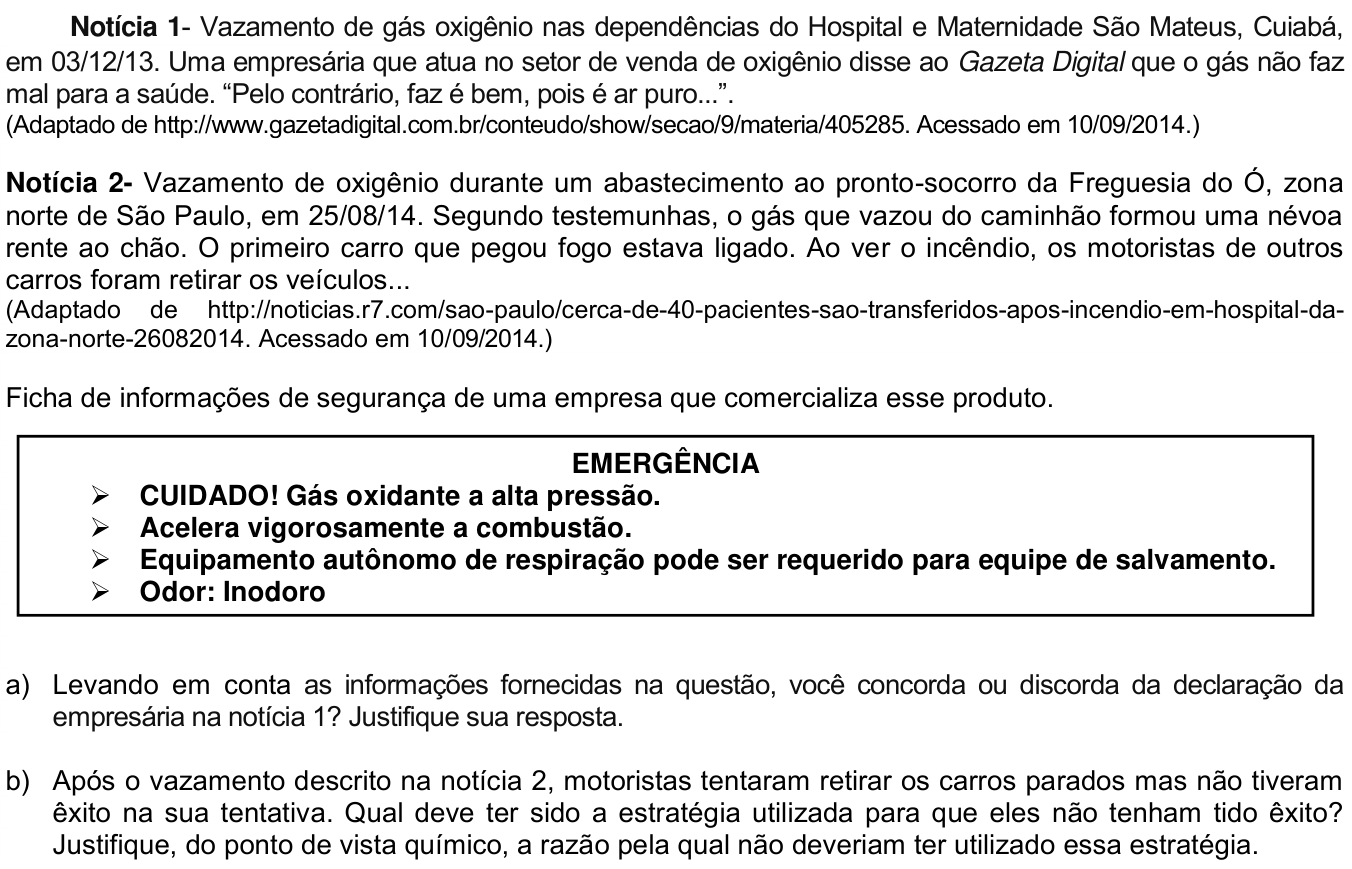 Questão 13 no caderno  da 2ª fase da UNICAMP 2015