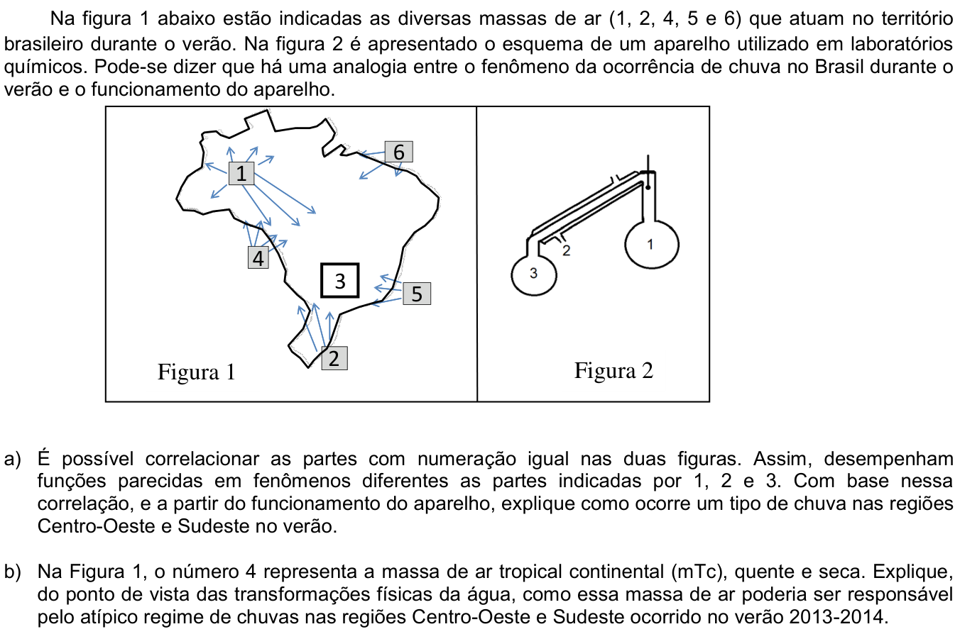 Questão 14 no caderno  da 2ª fase da UNICAMP 2015