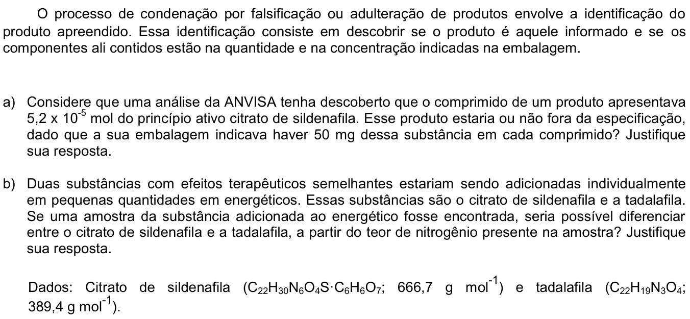 Questão 15 no caderno  da 2ª fase da UNICAMP 2015