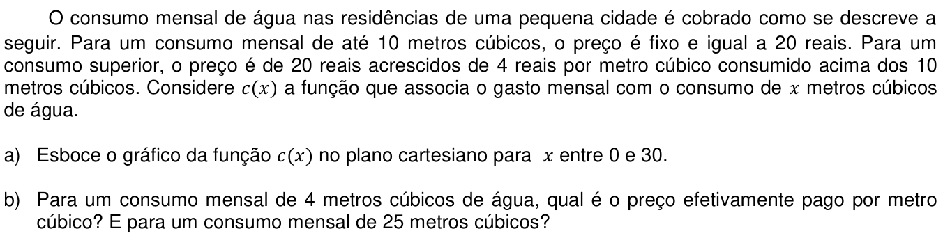 Questão 15 no caderno  da 2ª fase da UNICAMP 2014