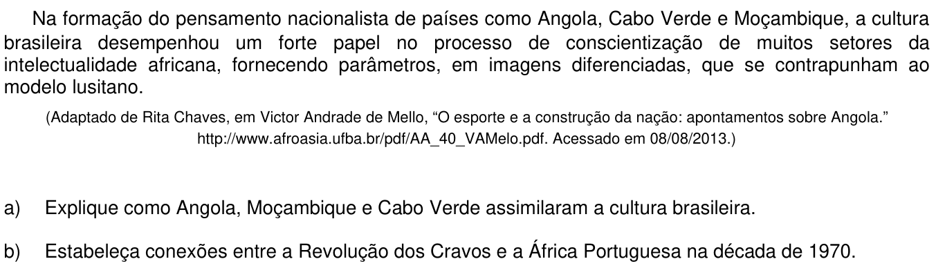 Questão 8 no caderno  da 2ª fase da UNICAMP 2014