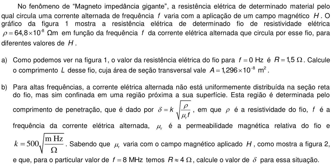Questão 23 no caderno  da 2ª fase da UNICAMP 2014