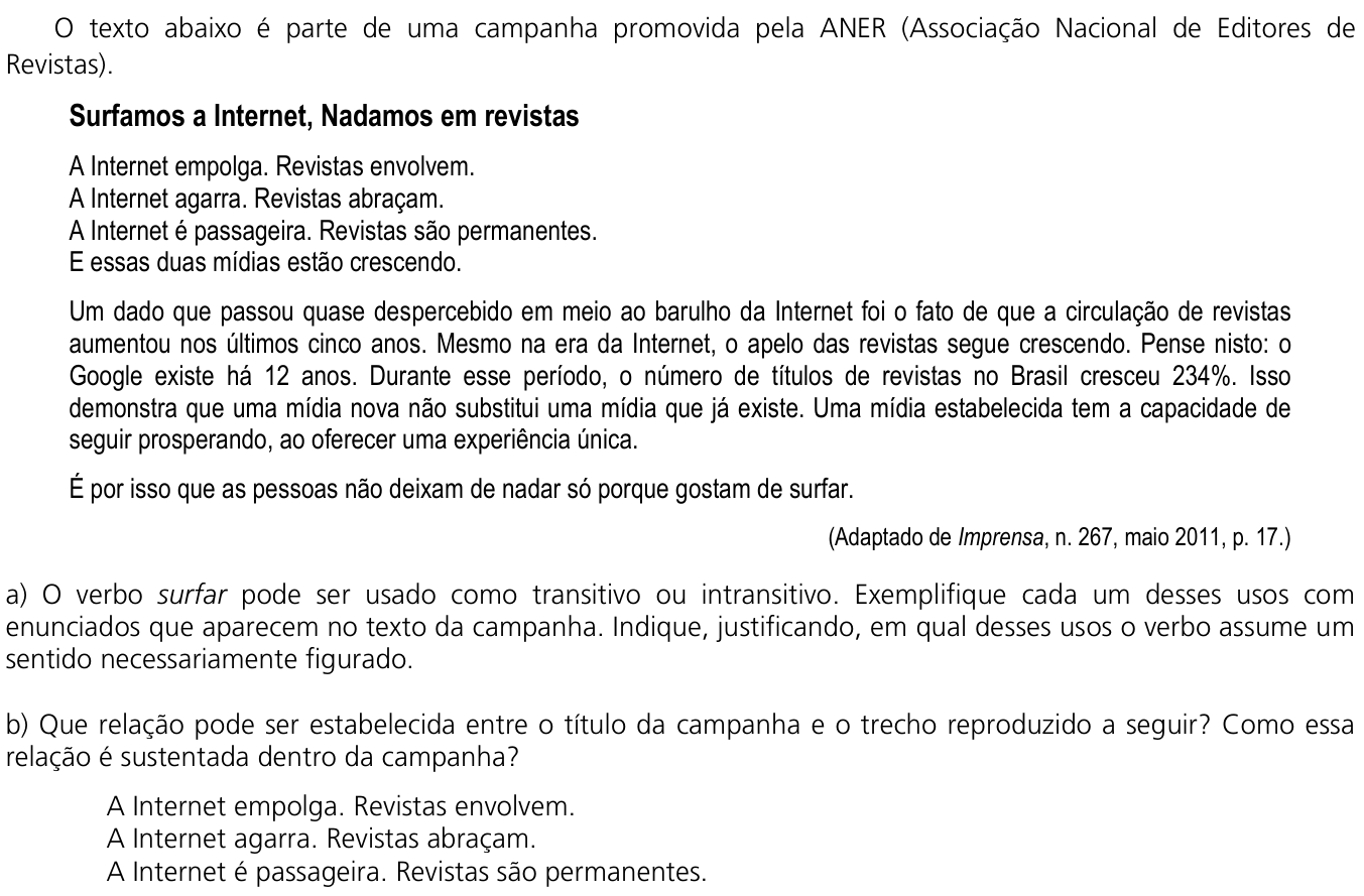 Questão 5 no caderno  da 2ª fase da UNICAMP 2012