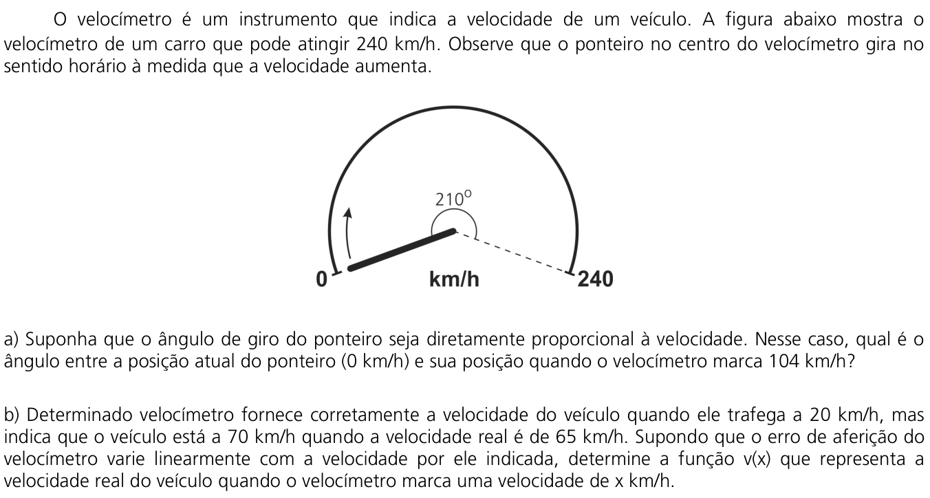 Questão 13 no caderno  da 2ª fase da UNICAMP 2012
