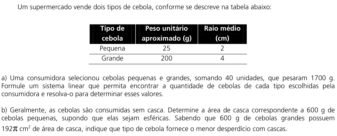 Questão 19 no caderno  da 2ª fase da UNICAMP 2012