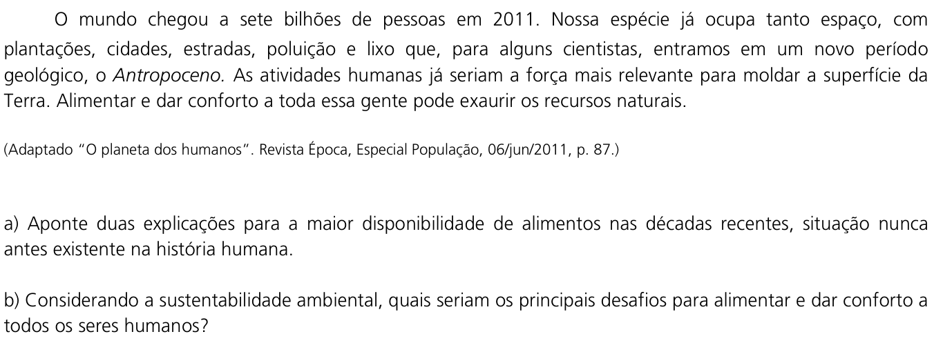 Questão 16 no caderno  da 2ª fase da UNICAMP 2012