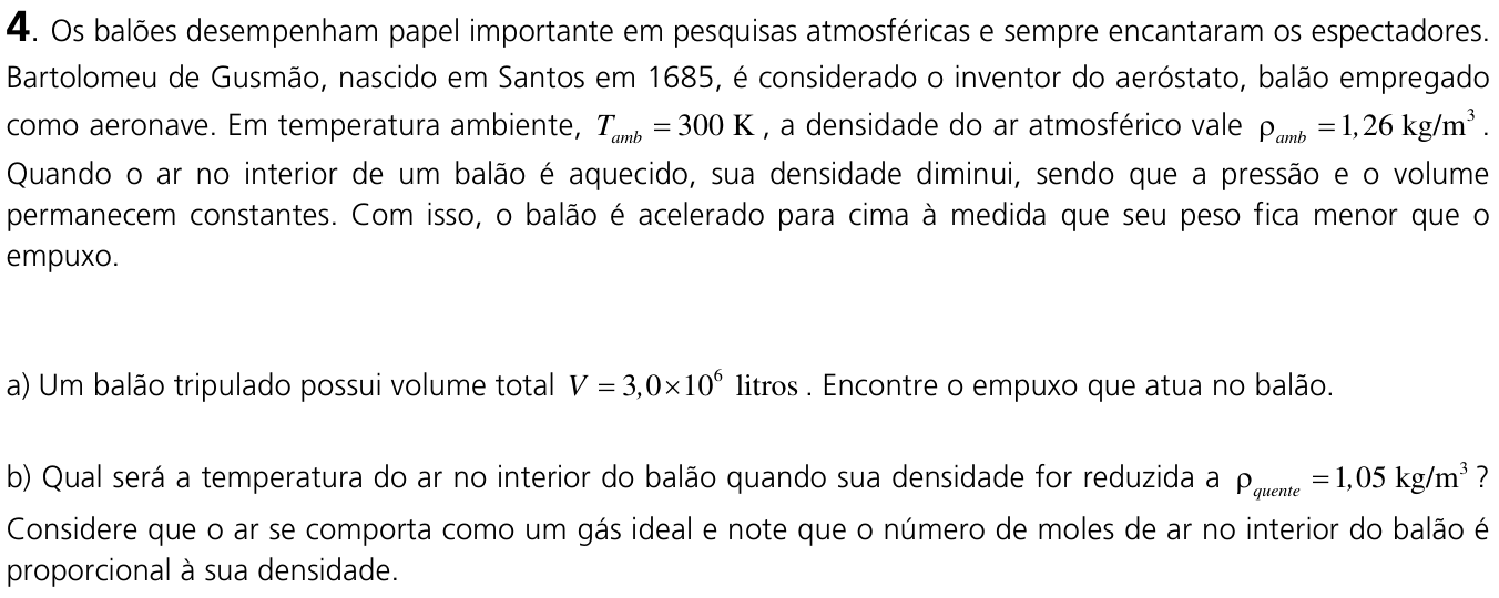 Questão 4 no caderno  da 2ª fase da UNICAMP 2012