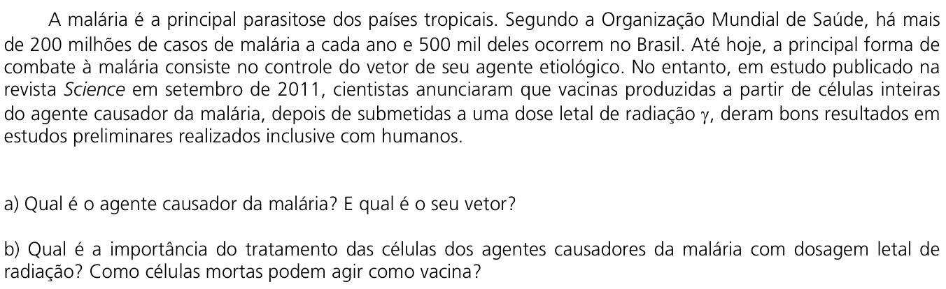 Questão 15 no caderno  da 2ª fase da UNICAMP 2012
