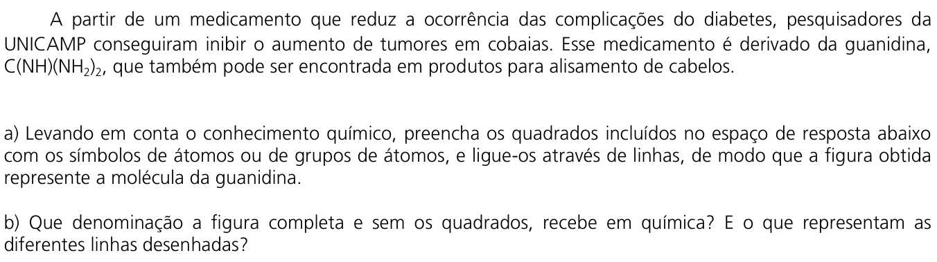 Questão 18 no caderno  da 2ª fase da UNICAMP 2012