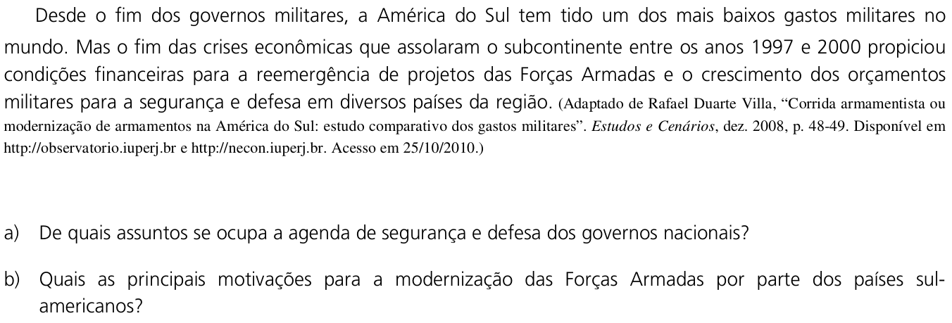 Questão 7 no caderno  da 2ª fase da UNICAMP 2011