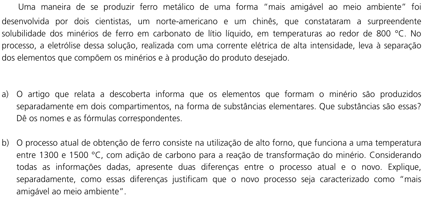 Questão 9 no caderno  da 2ª fase da UNICAMP 2011