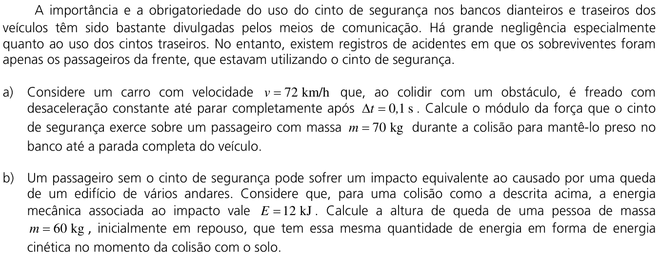 Questão 17 no caderno  da 2ª fase da UNICAMP 2011