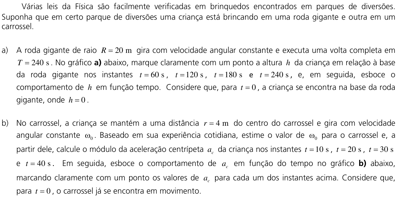 Questão 18 no caderno  da 2ª fase da UNICAMP 2011