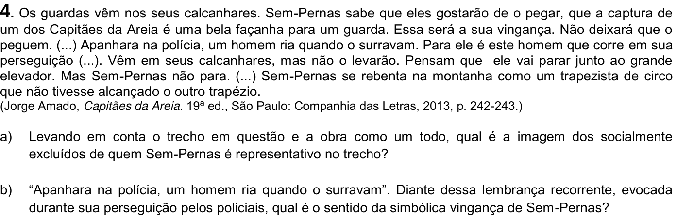 Questão 4 no caderno  da 2ª fase da UNICAMP 2015