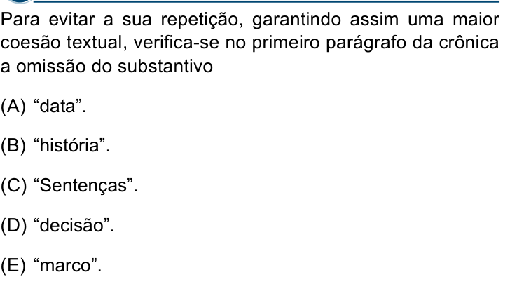 Questão 4 no caderno Conhecimentos Gerais da Santa Casa 2024