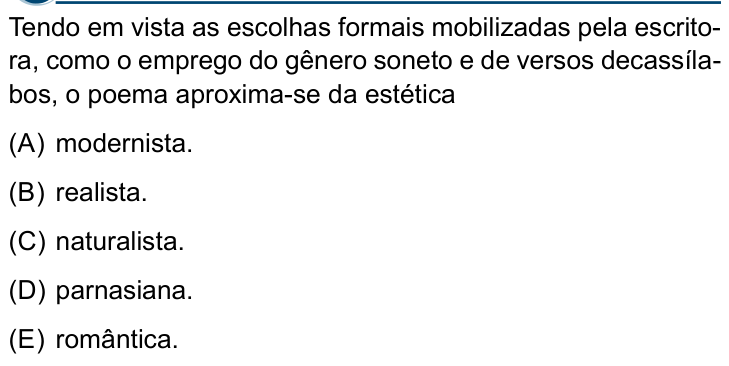 Questão 8 no caderno Conhecimentos Gerais da Santa Casa 2024