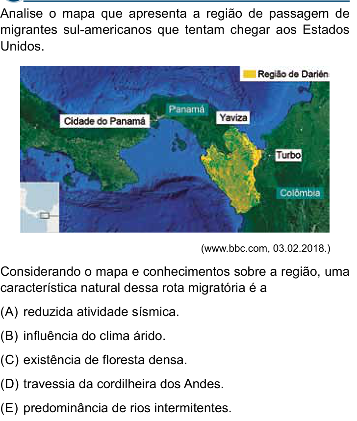 Questão 32 no caderno Conhecimentos Gerais da Santa Casa 2024