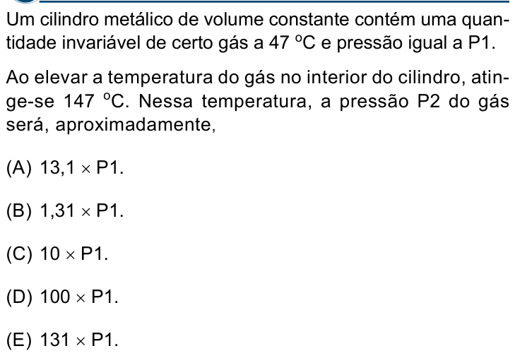 Questão 53 no caderno Conhecimentos Gerais da Santa Casa 2024