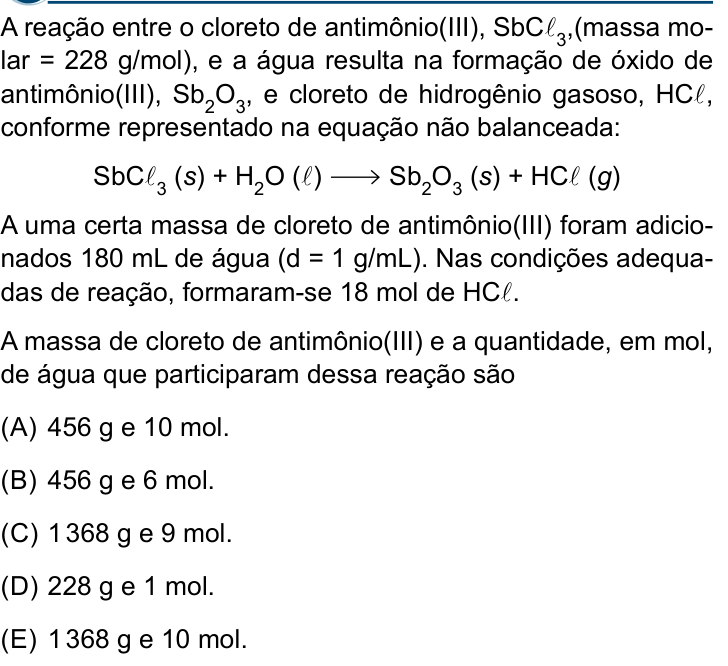 Questão 56 no caderno Conhecimentos Gerais da Santa Casa 2024