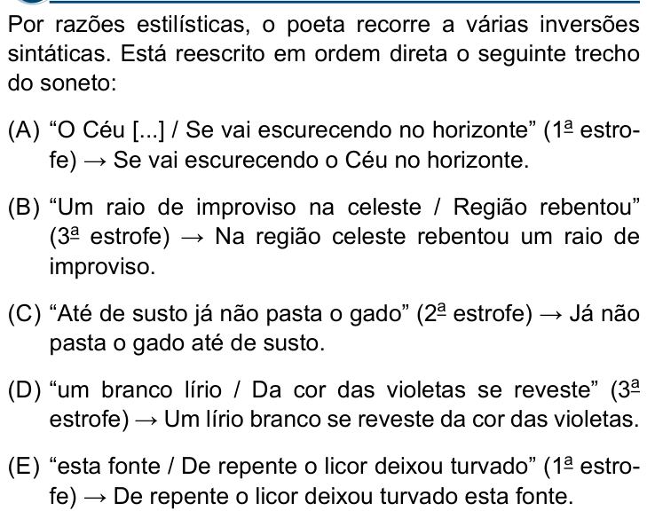 Questão 5 no caderno Conhecimentos Gerais da Santa Casa 2025