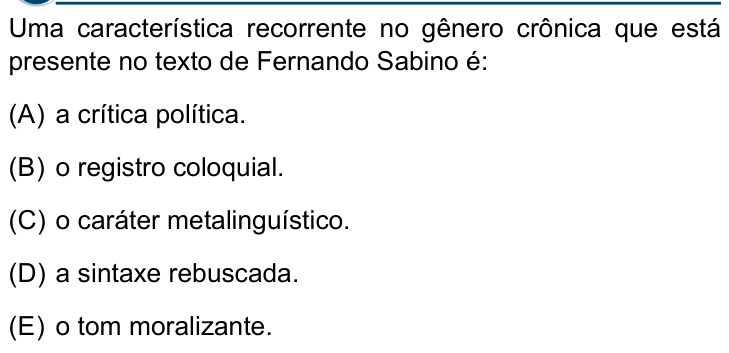 Questão 7 no caderno Conhecimentos Gerais da Santa Casa 2025