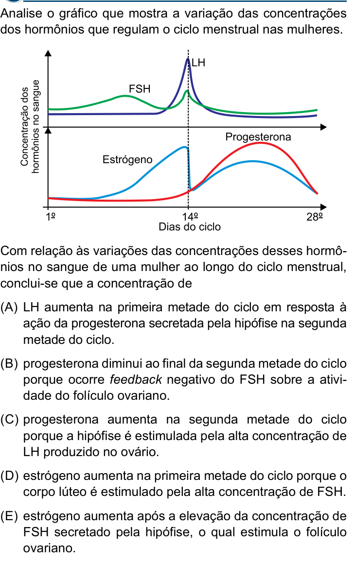 Questão 46 no caderno Conhecimentos Gerais da Santa Casa 2025