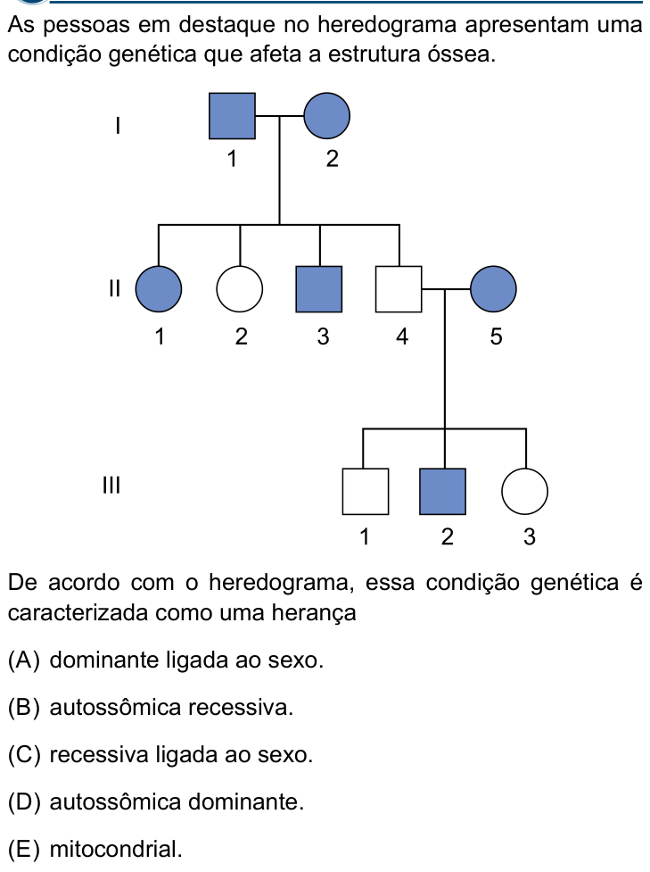Questão 48 no caderno Conhecimentos Gerais da Santa Casa 2025