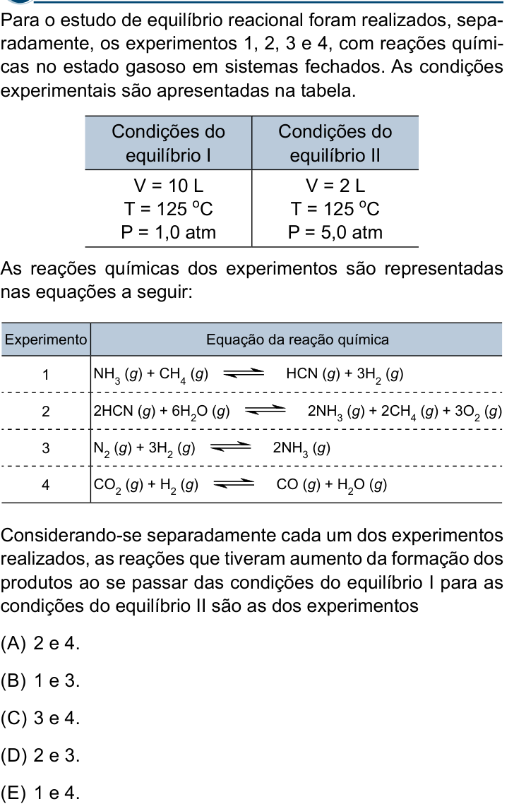 Questão 54 no caderno Conhecimentos Gerais da Santa Casa 2025