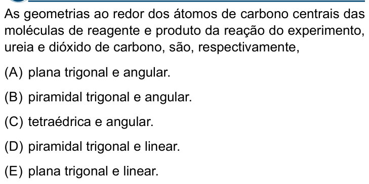 Questão 56 no caderno Conhecimentos Gerais da Santa Casa 2025