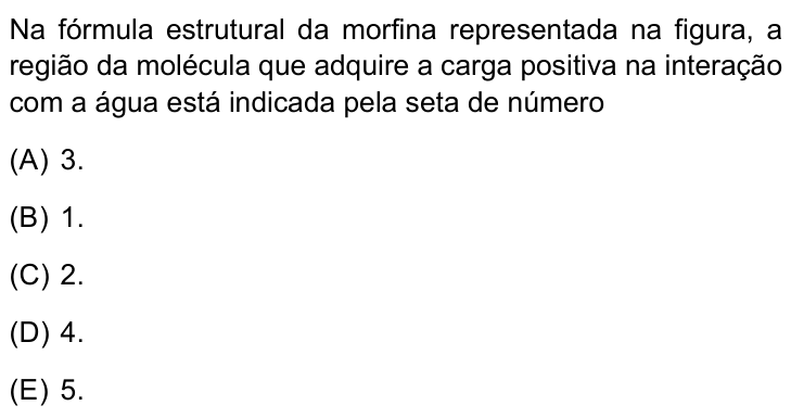 Questão 59 no caderno Conhecimentos Gerais da Santa Casa 2025