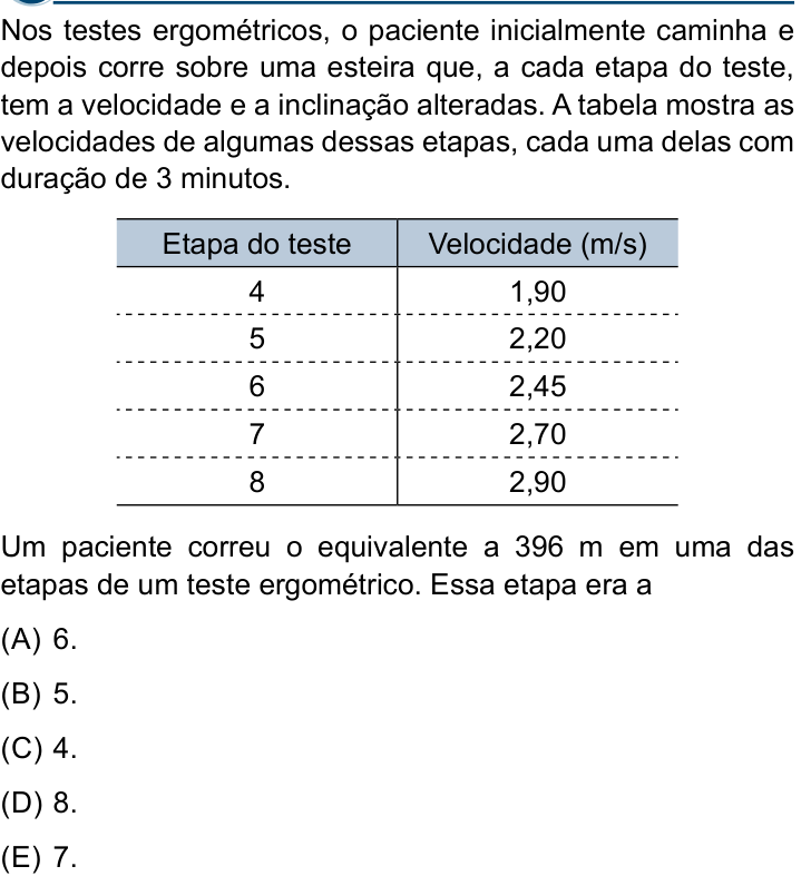 Questão 61 no caderno Conhecimentos Gerais da Santa Casa 2025