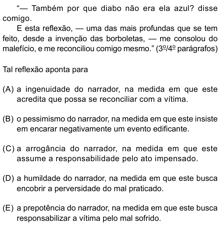 Questão 1 no caderno Conhecimentos Gerais da Santa Casa 2026