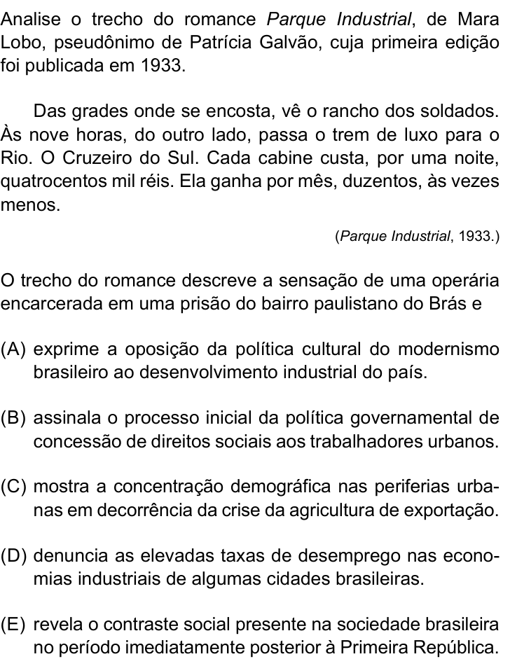 Questão 28 no caderno Conhecimentos Gerais da Santa Casa 2026