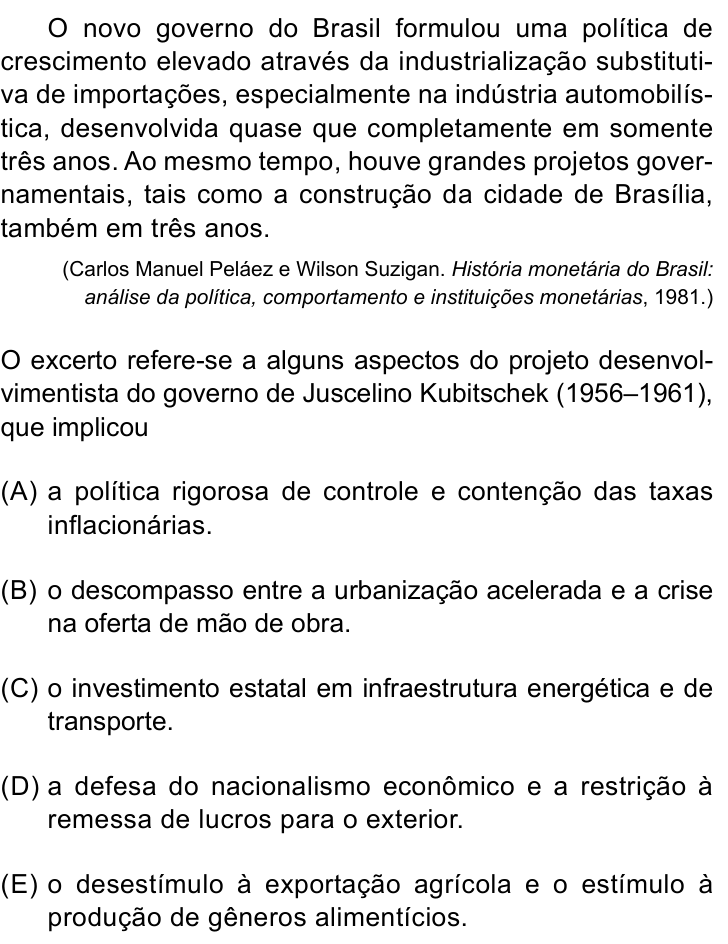 Questão 29 no caderno Conhecimentos Gerais da Santa Casa 2026