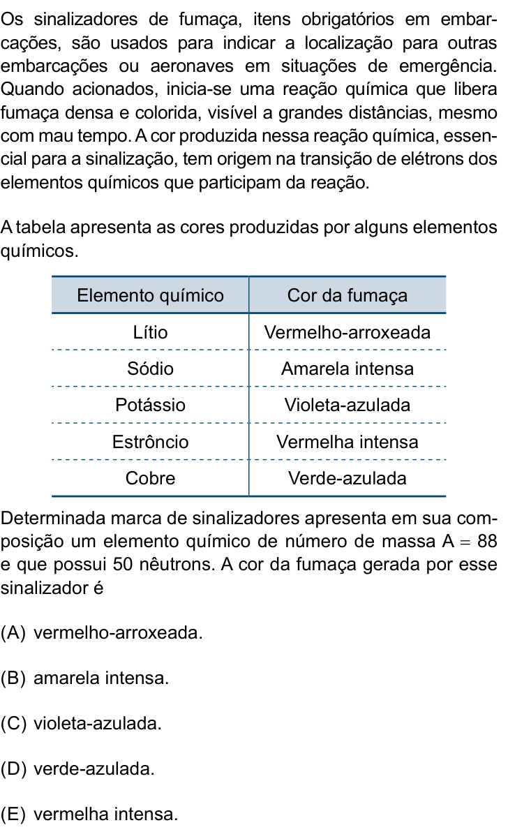 Questão 51 no caderno Conhecimentos Gerais da Santa Casa 2026