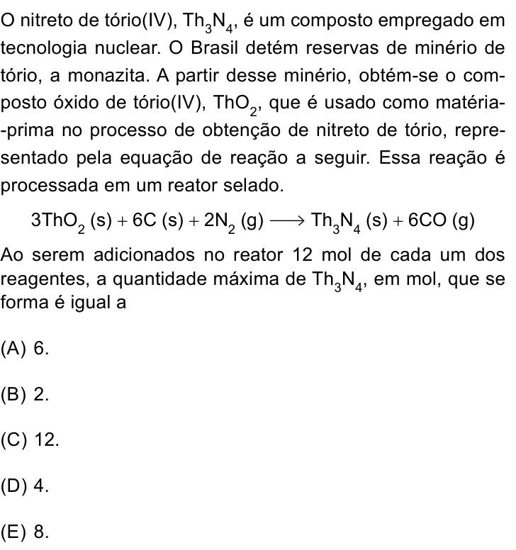 Questão 54 no caderno Conhecimentos Gerais da Santa Casa 2026