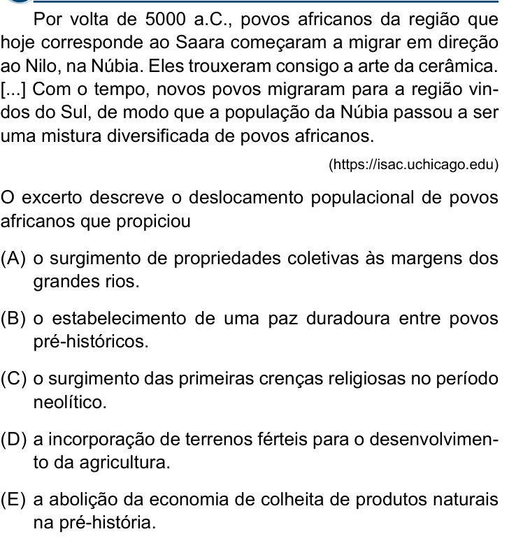 Questão 21 no caderno Conhecimentos Gerais da Santa Casa 2027