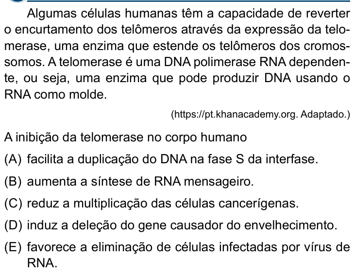 Questão 41 no caderno Conhecimentos Gerais da Santa Casa 2027