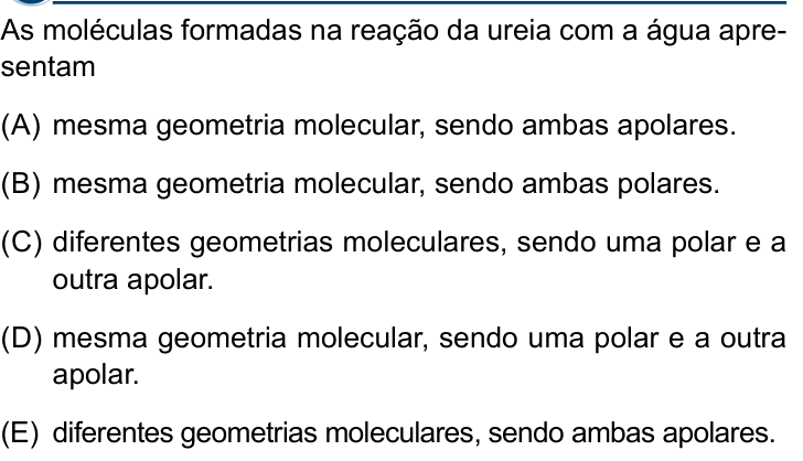 Questão 57 no caderno Conhecimentos Gerais da Santa Casa 2027