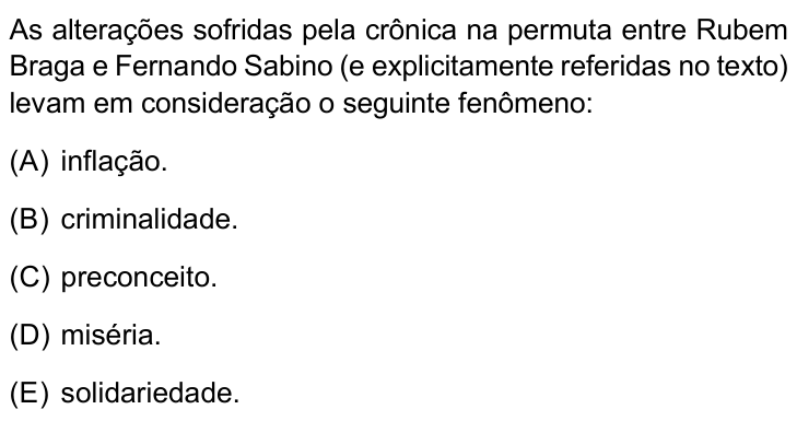 Questão 2 no caderno Prova I do Einstein 2023