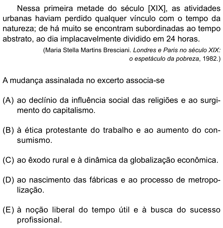 Questão 18 no caderno Prova I do Einstein 2023