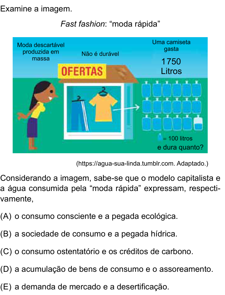 Questão 24 no caderno Prova I do Einstein 2023