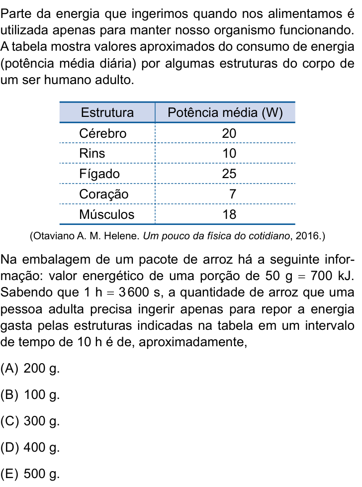 Questão 36 no caderno Prova I do Einstein 2023