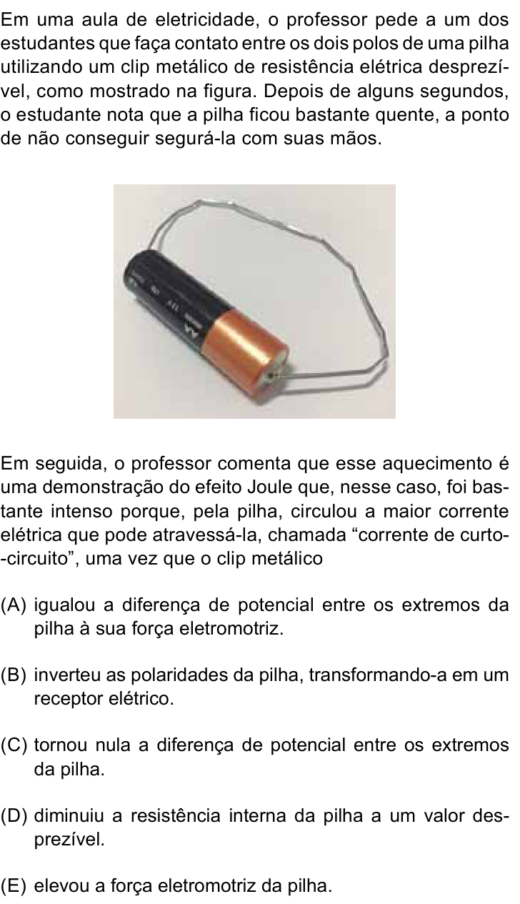 Questão 40 no caderno Prova I do Einstein 2023