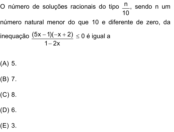Questão 46 no caderno Prova I do Einstein 2023
