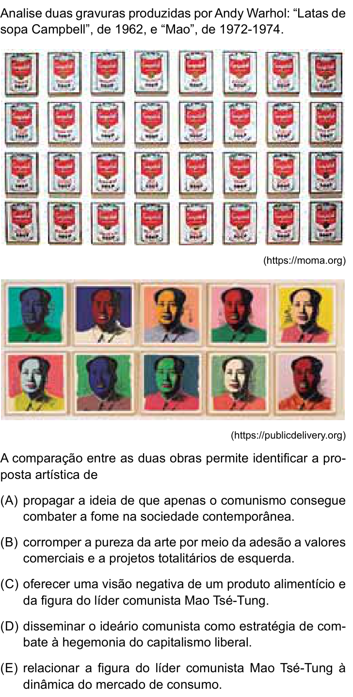 Questão 19 no caderno Prova I do Einstein 2024